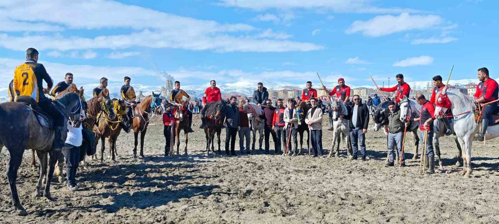Aşkale’de ciritçiler sezona hazırlanıyor
