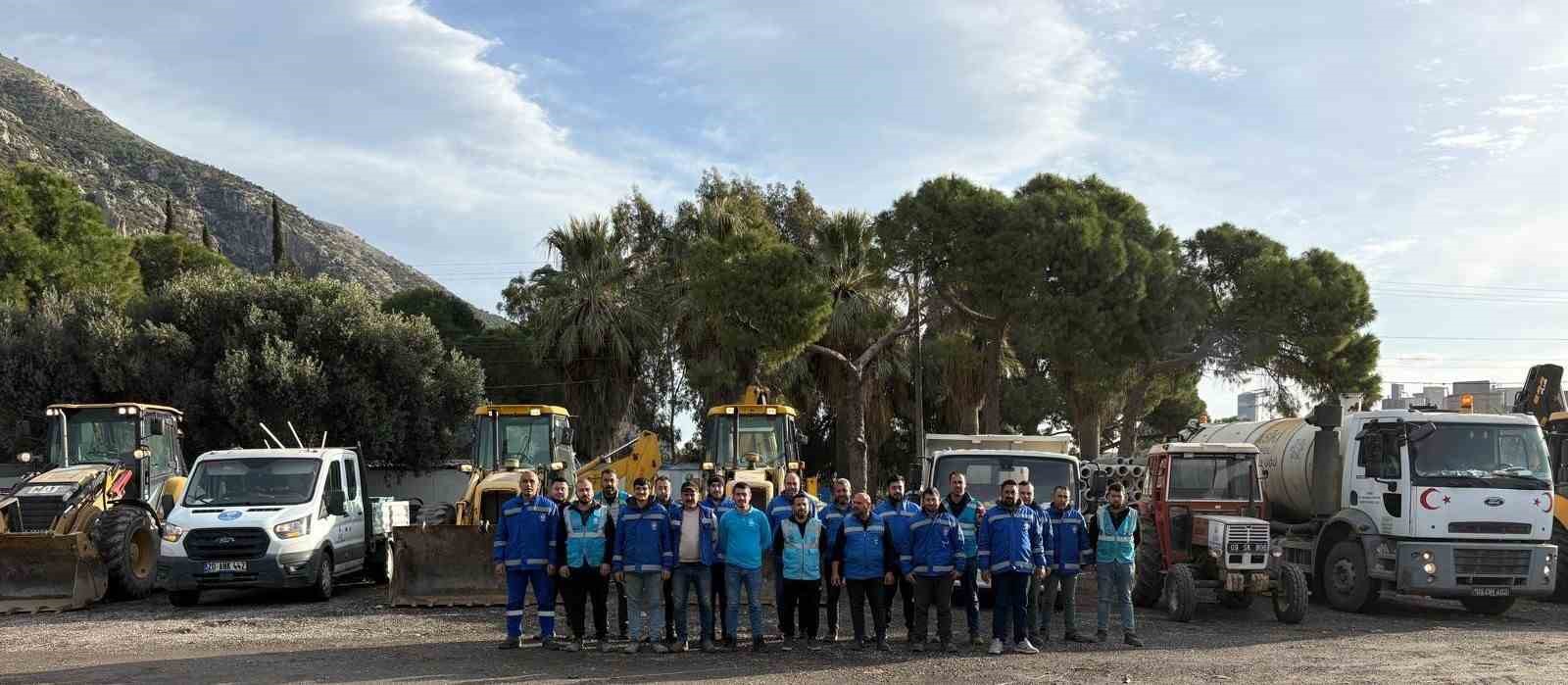 ASKİ ve Aydın Büyükşehir Belediyesi yağışlara hazır
