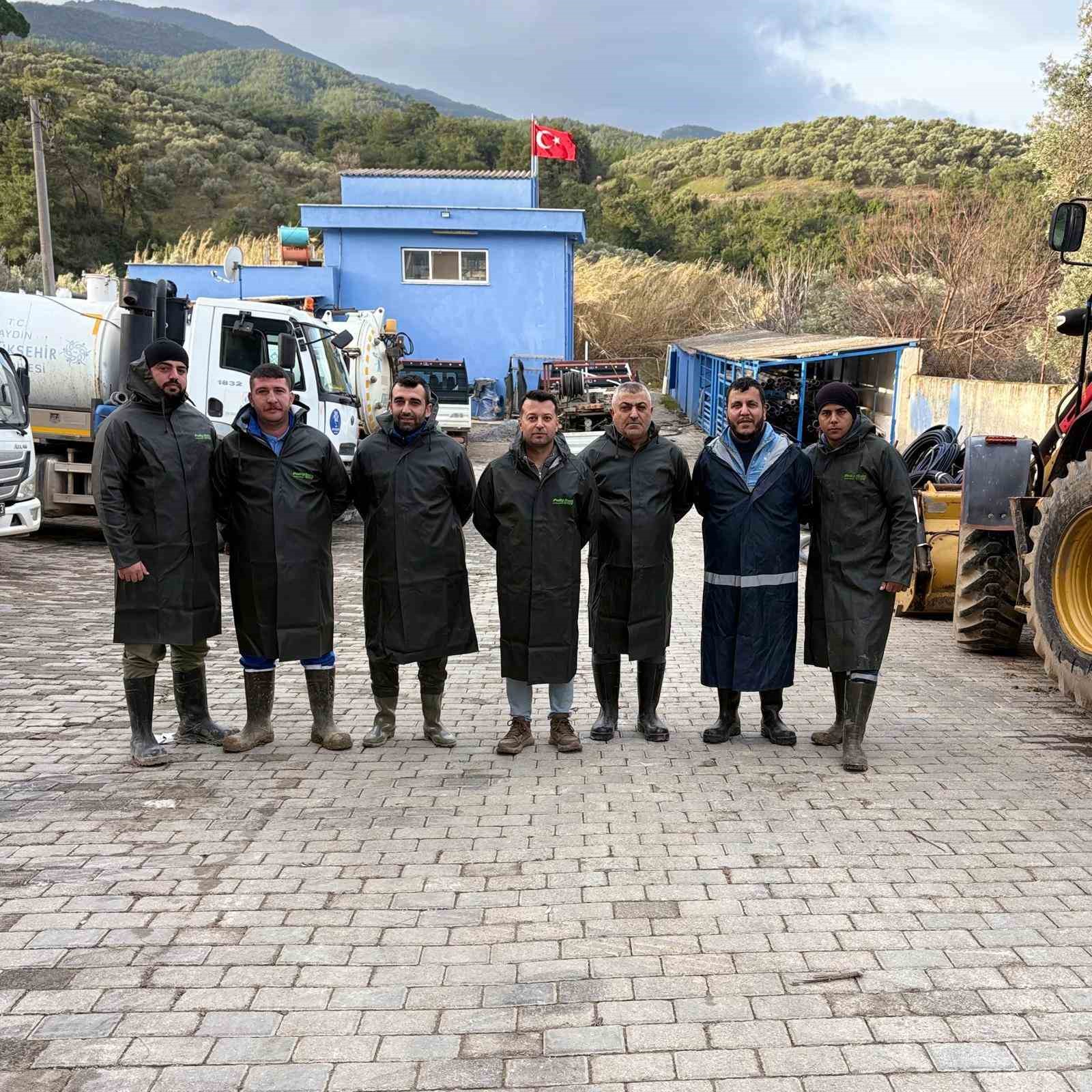 ASKİ ve Aydın Büyükşehir Belediyesi yağışlara hazır
