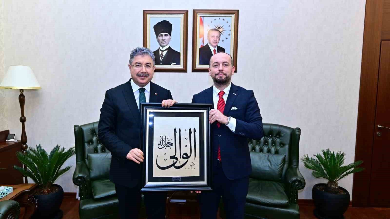 ASKON’dan Vali Yılmaz’a ’Hayırlı olsun’ ziyareti
