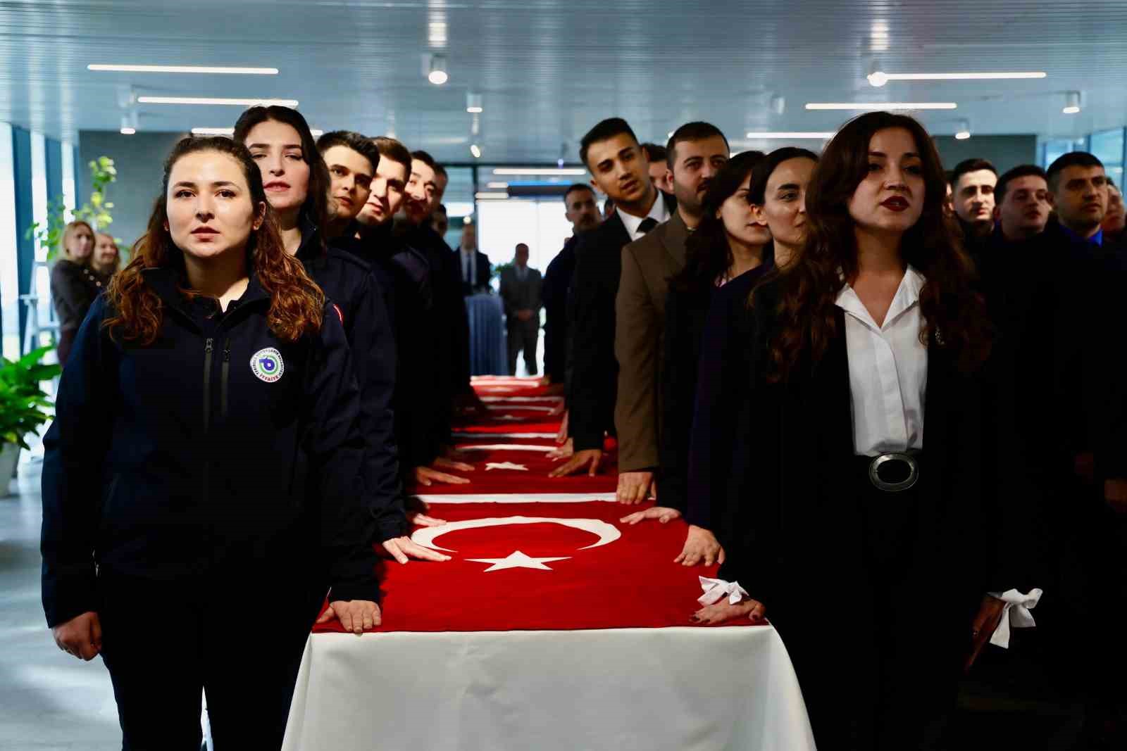 Asli devlet memuru ataması yapılan 56 personel için yemin töreni
