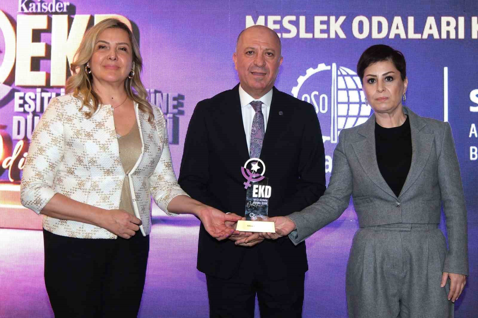 ASO Başkanı Ardıç: "Bizim için asıl önemli olan kadınların yalnızca istihdamda değil, karar alma mekanizmalarında da güçlü şekilde yer almasıdır"
