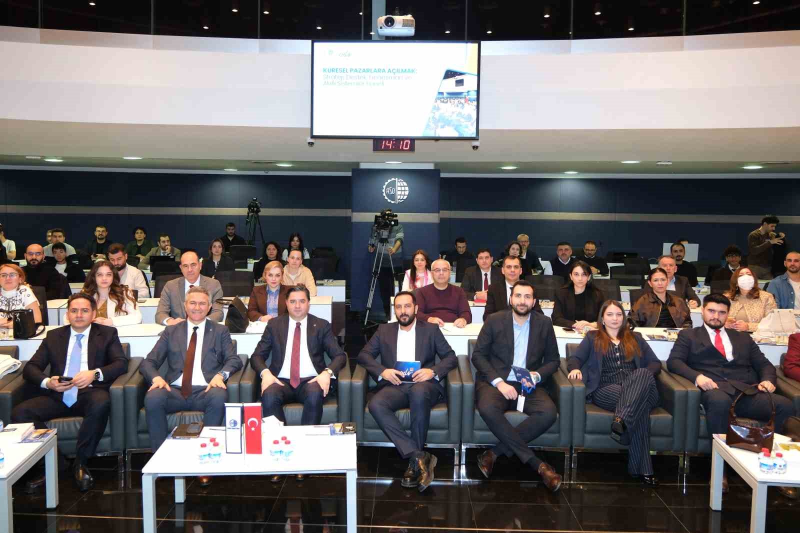 ASO’da küresel pazarlara açılma stratejileri ele alındı
