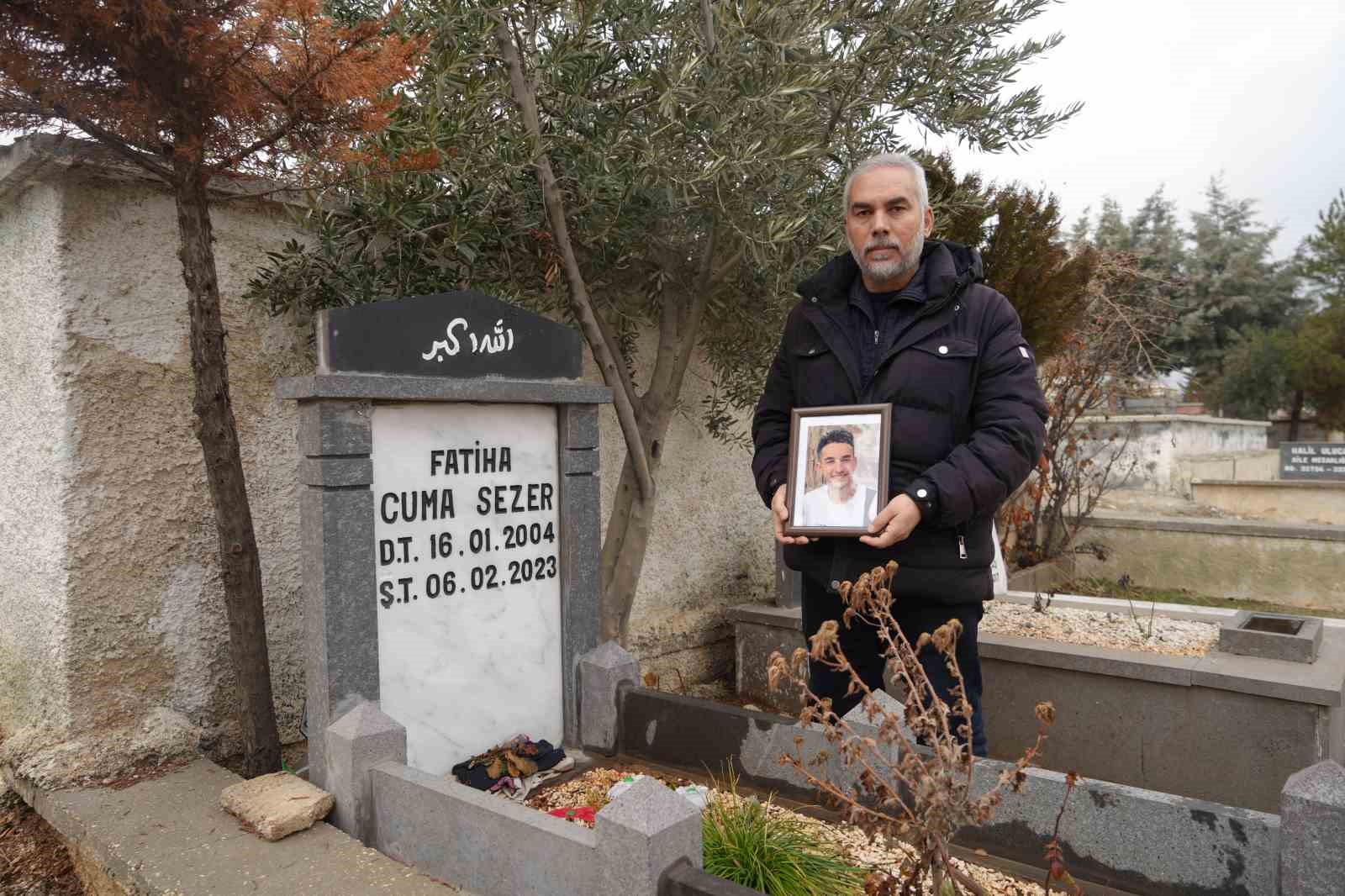 Asrın felaketinde oğlunu kaybeden baba: "Biz hala 6 Şubat’tayız"
