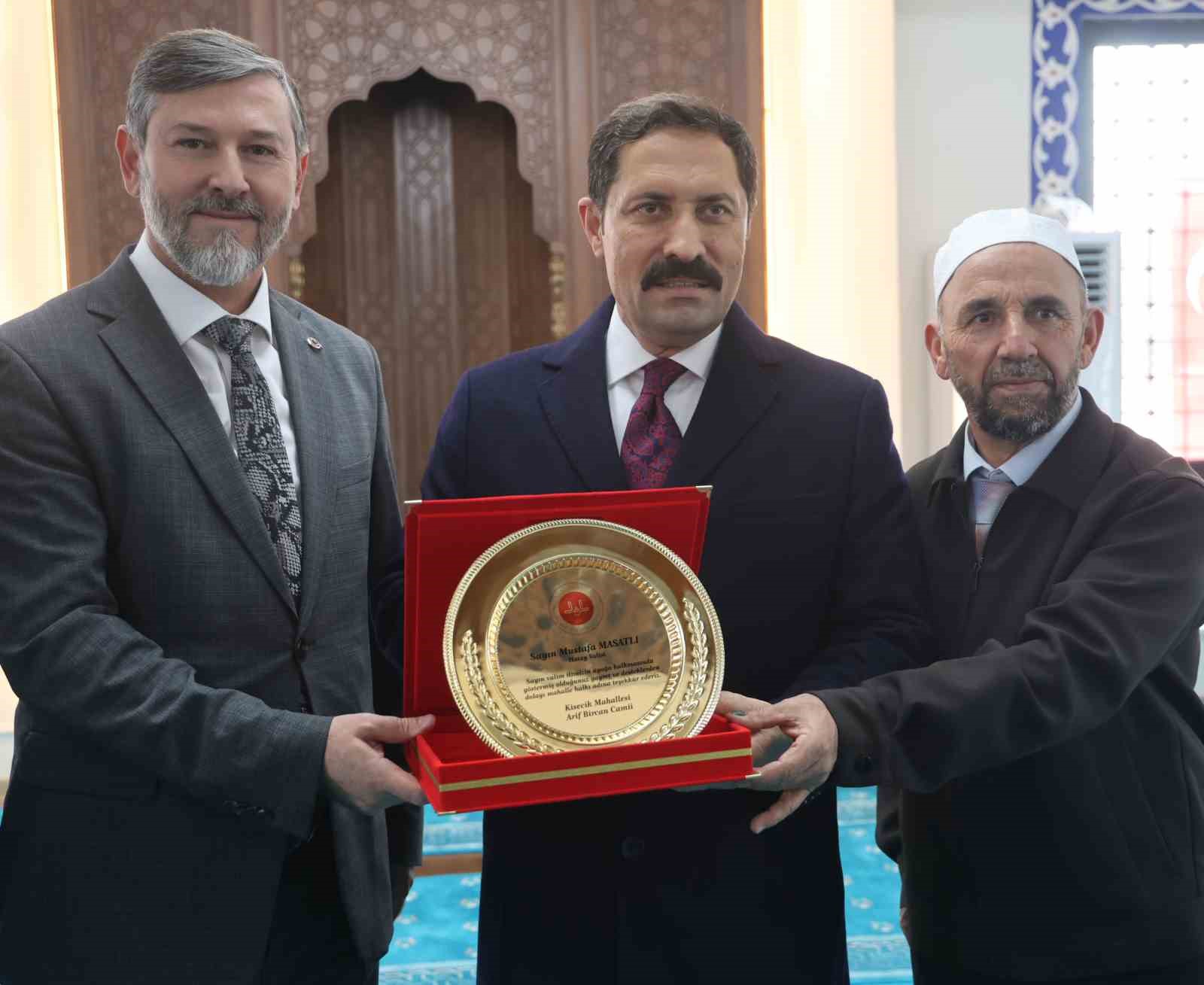 Asrın felaketinin ardından Hatay’da 119’uncu cami ibadete açıldı
