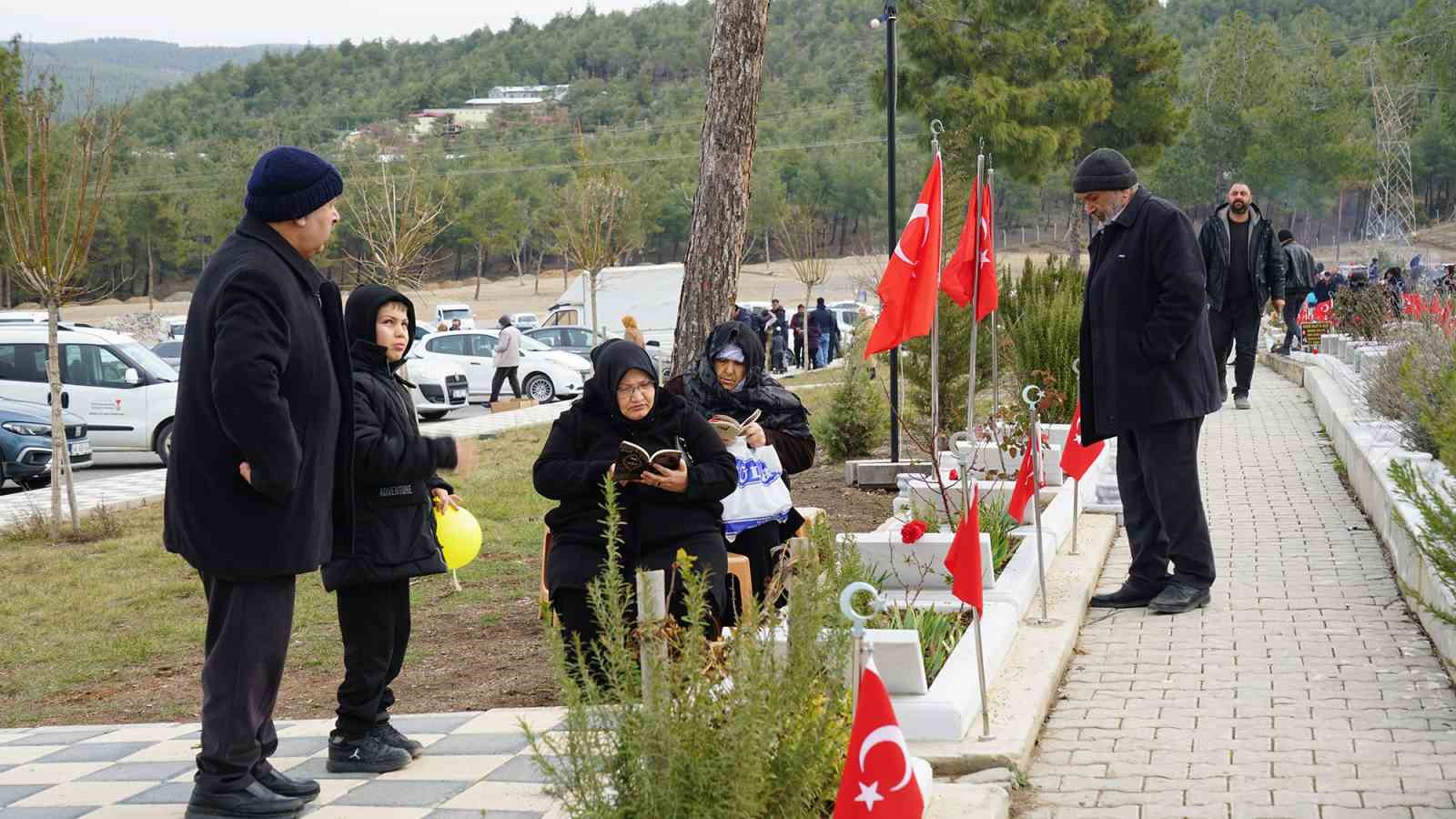Asrın felaketinin üçüncü yılında deprem şehitliğinde vefa nöbeti
