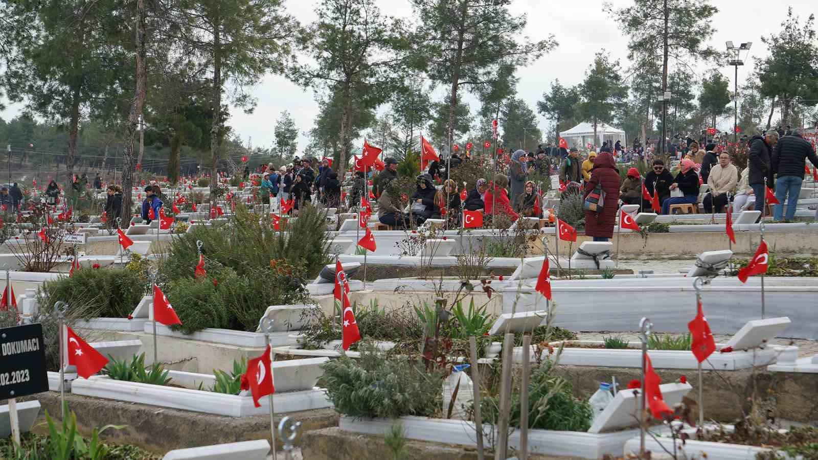 Asrın felaketinin üçüncü yılında deprem şehitliğinde vefa nöbeti
