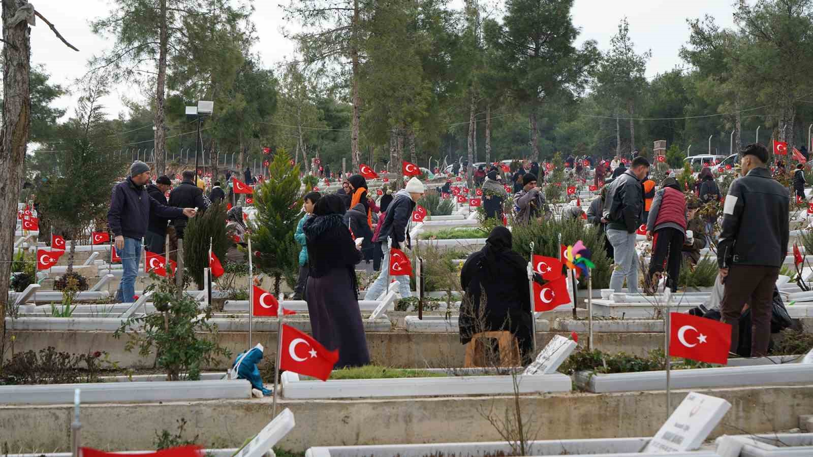 Asrın felaketinin üçüncü yılında deprem şehitliğinde vefa nöbeti
