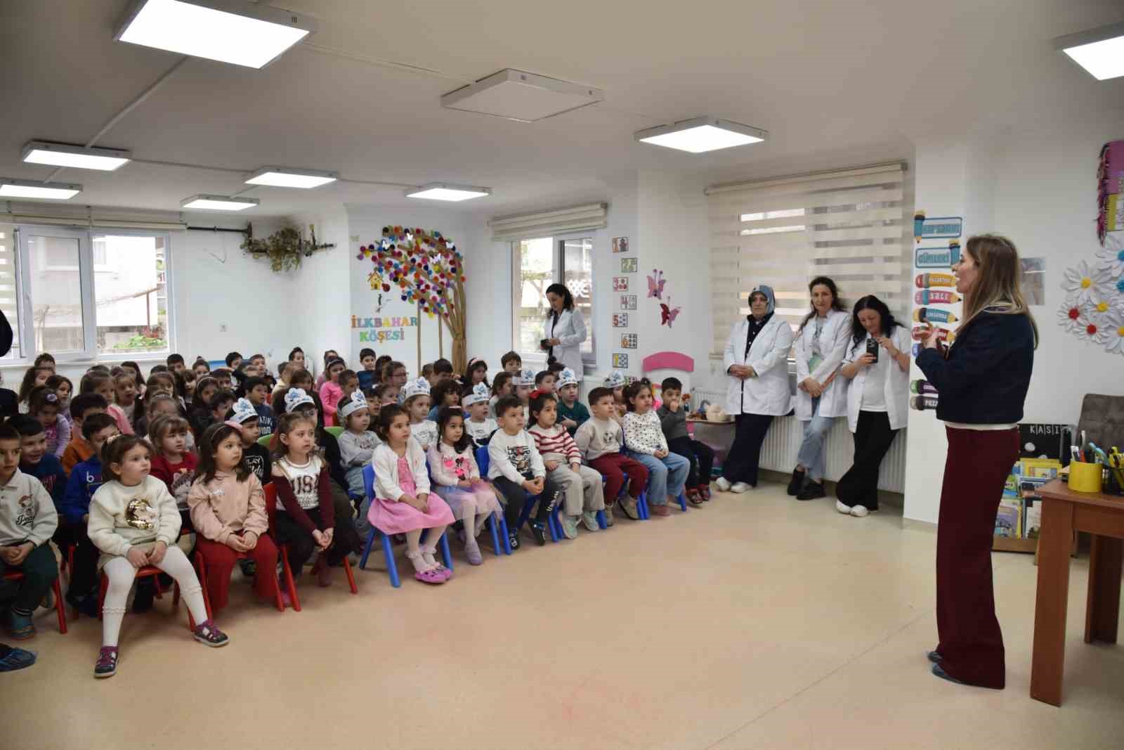 Ata Çocuklu miniklere su tasarrufu farkındalığı
