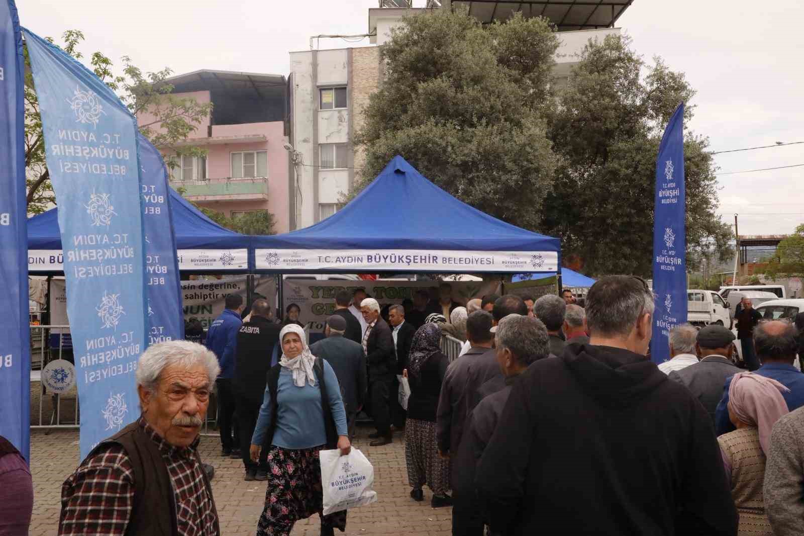 Ata tohumları Karpuzlu ve Didim’de vatandaşlara dağıtıldı

