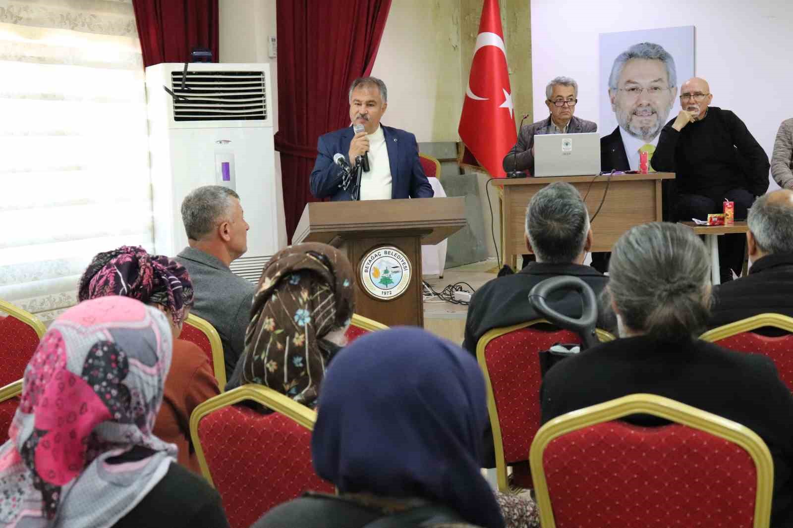 Ata tohumlarının kırsal kalkınmadaki rolü Beyağaç’ta konuşuldu
