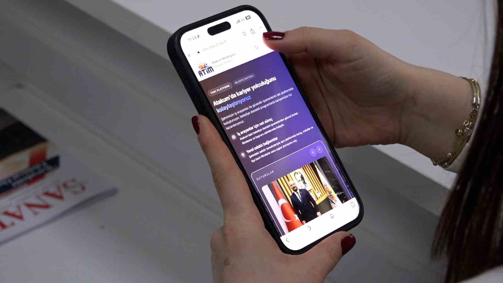 Atakum İstihdam Merkezi dijital altyapısını yeniledi
