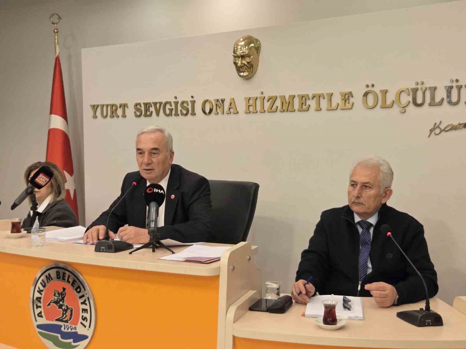 Atakum Meclisi’nde 12 madde komisyonlara gönderildi
