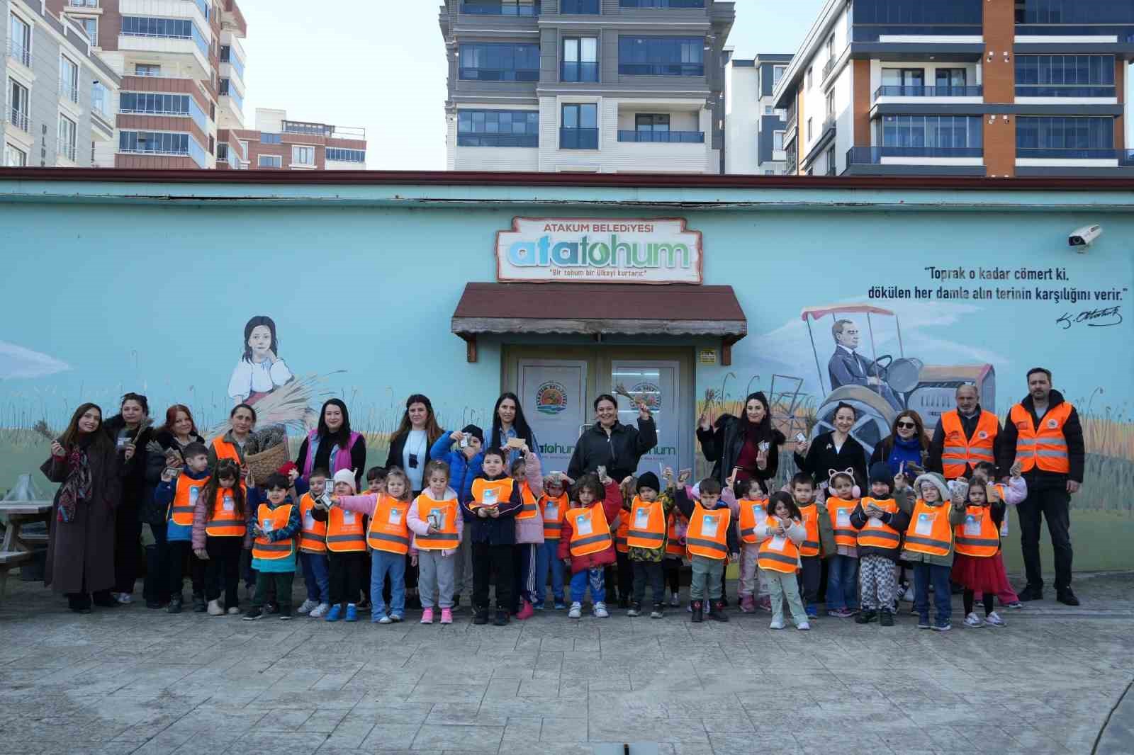 Atakum’da ata tohumla geleceğe yatırım
