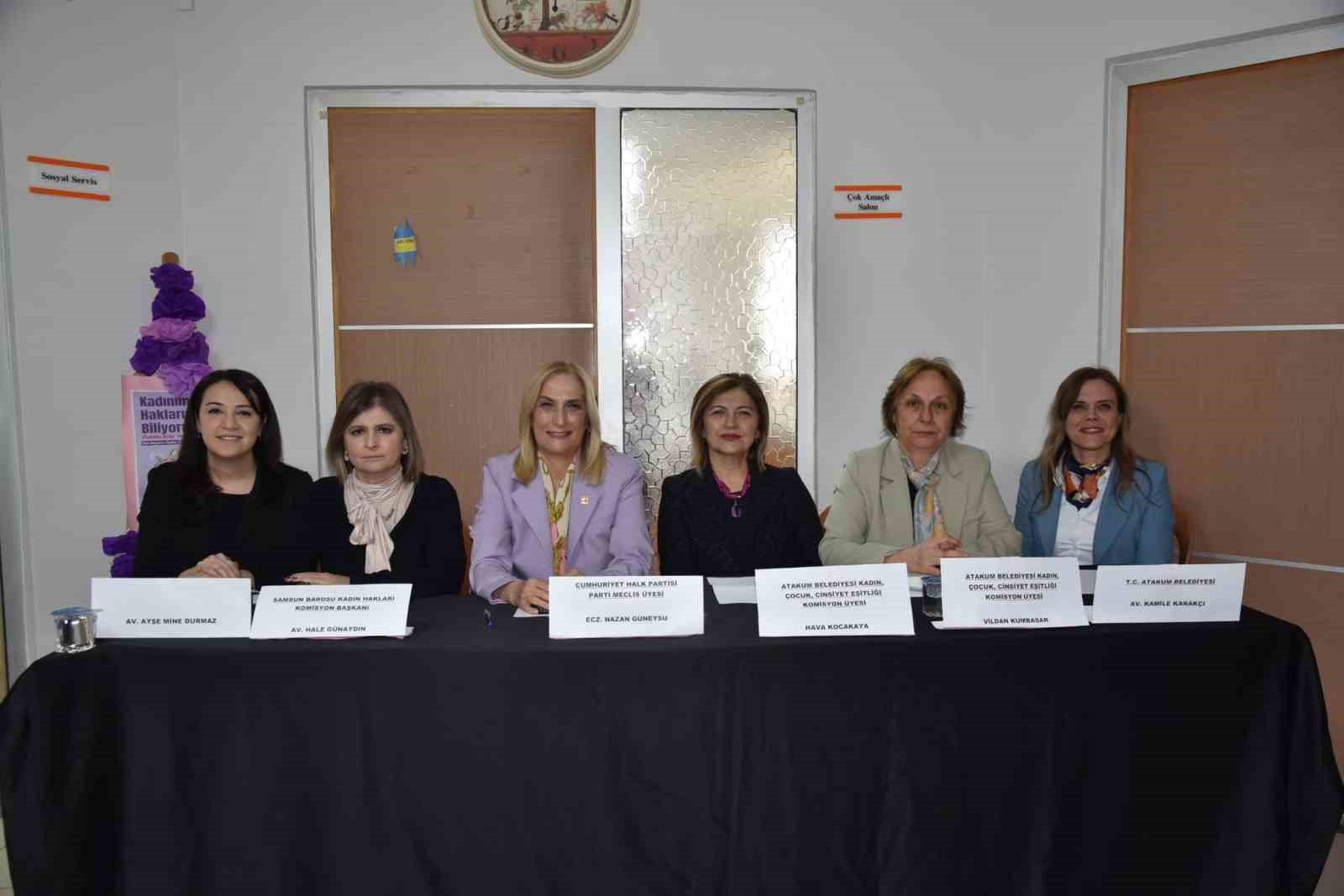 Atakum’da ‘Kadınım Haklarımı Biliyorum’ yarışmasıyla kadın haklarına dikkat çekildi
