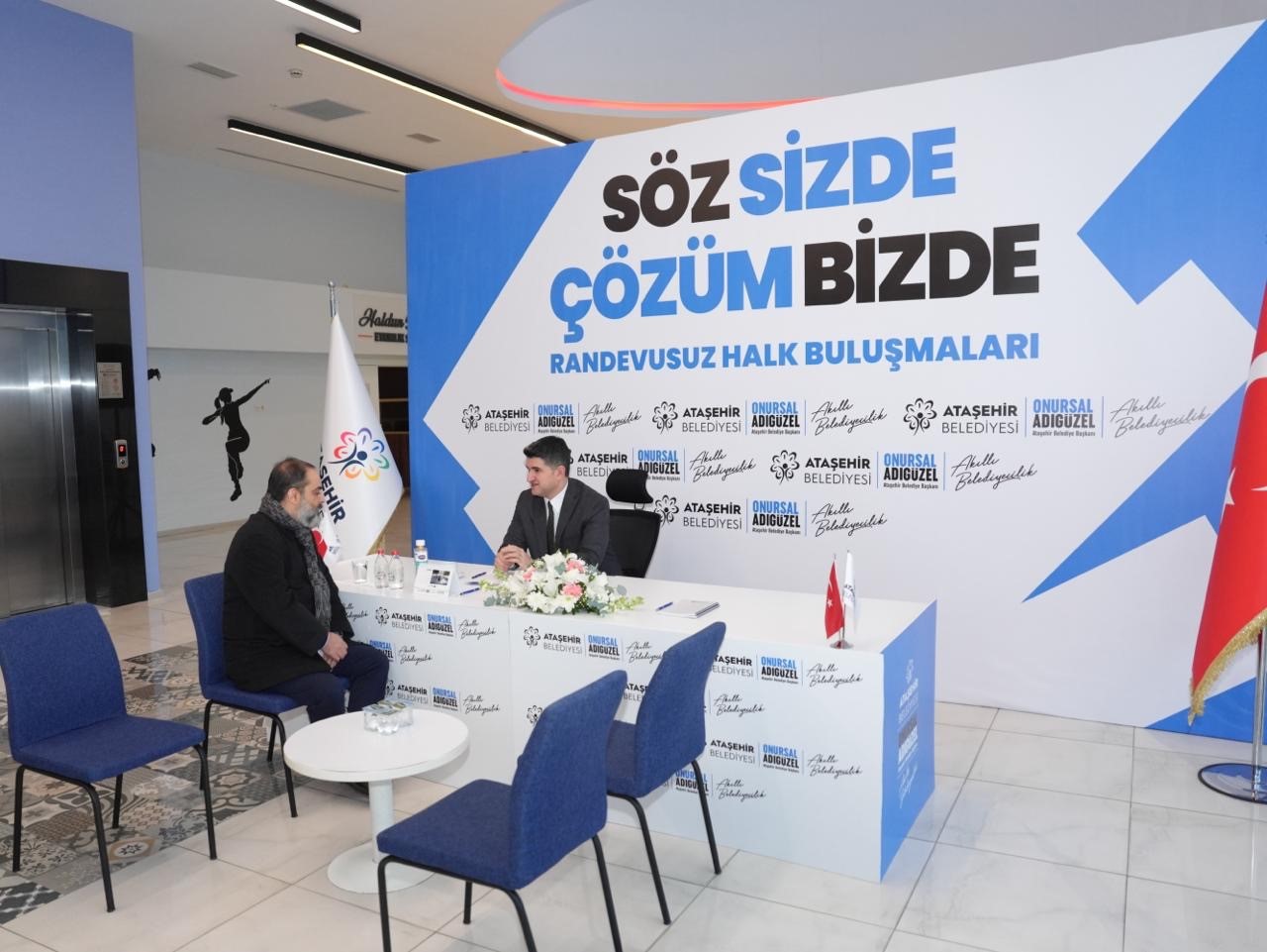 Ataşehir’de halk buluşmalarının altıncısı düzenlendi
