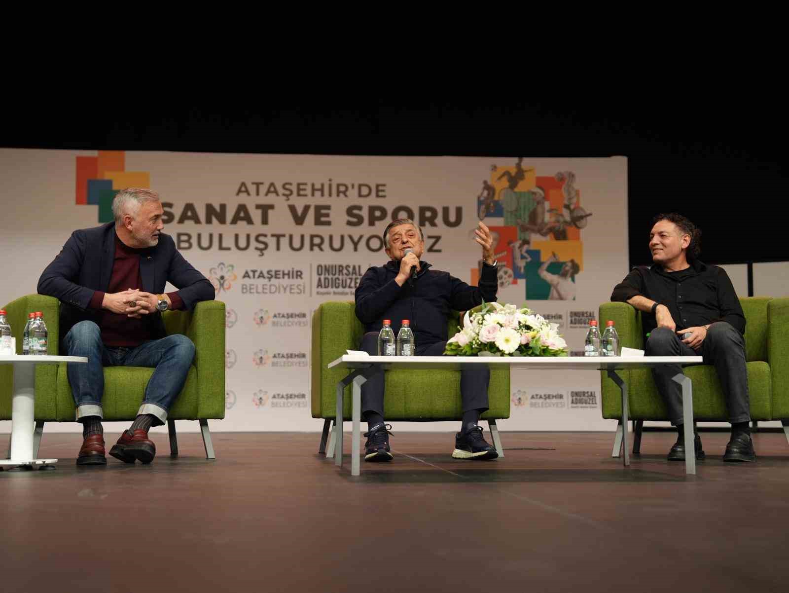 Ataşehir’de sanat ve spor alanında ünlü isimleri buluşturan panel
Ataşehir’de sanat ve spor alanında ünlü isimleri buluşturan panel