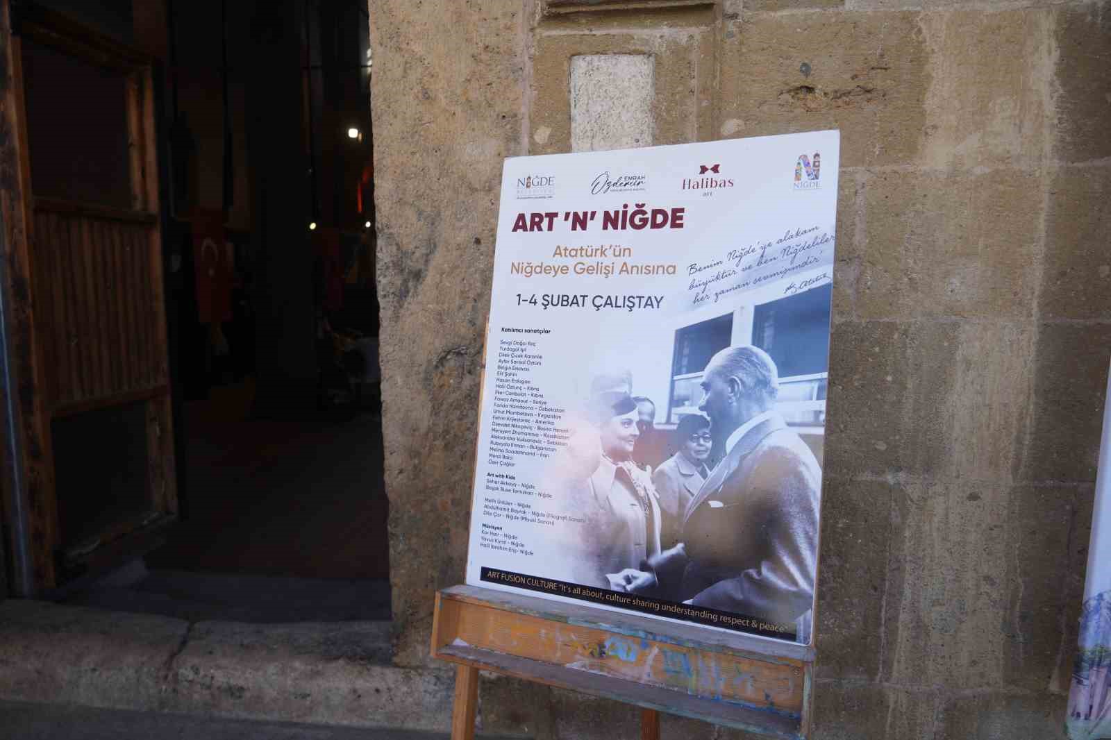 Atatürk Anısına Niğde’de anlamlı çalıştay
