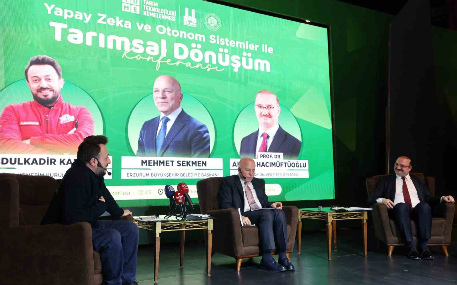 Atatürk Üniversitesi ve TÜME’den dev iş birliği: Tarımda akıllı dönüşüm
