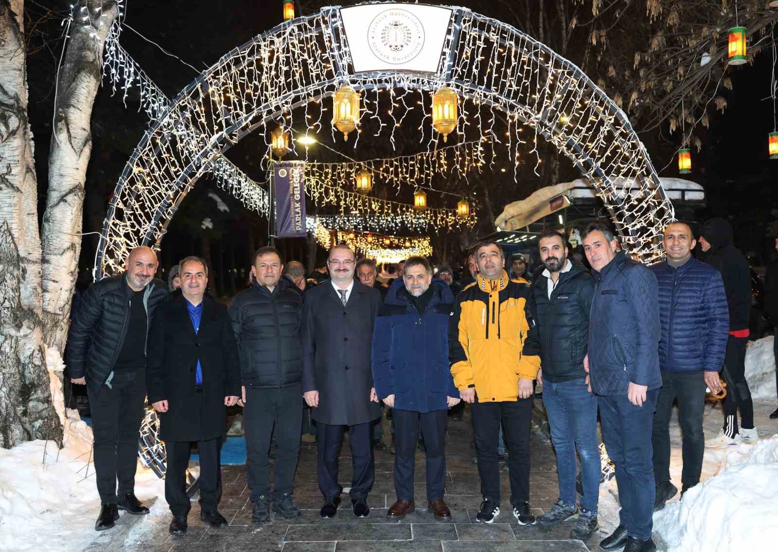 Atatürk Üniversitesinde Ramazan’ın manevi iklimi "Ramazan Yolu"nda yaşandı
