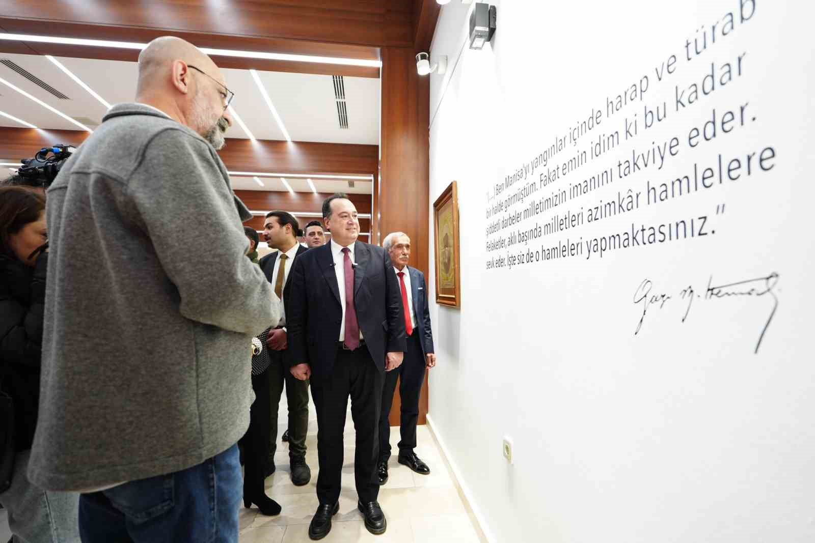 Atatürk’ün liderlik yolculuğu Manisalılarla buluştu
