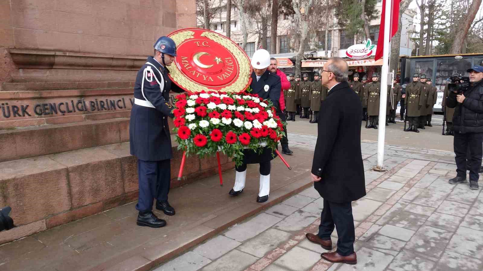 Atatürk’ün Malatya’ya gelişinin 95. yıl dönümü kutlandı

