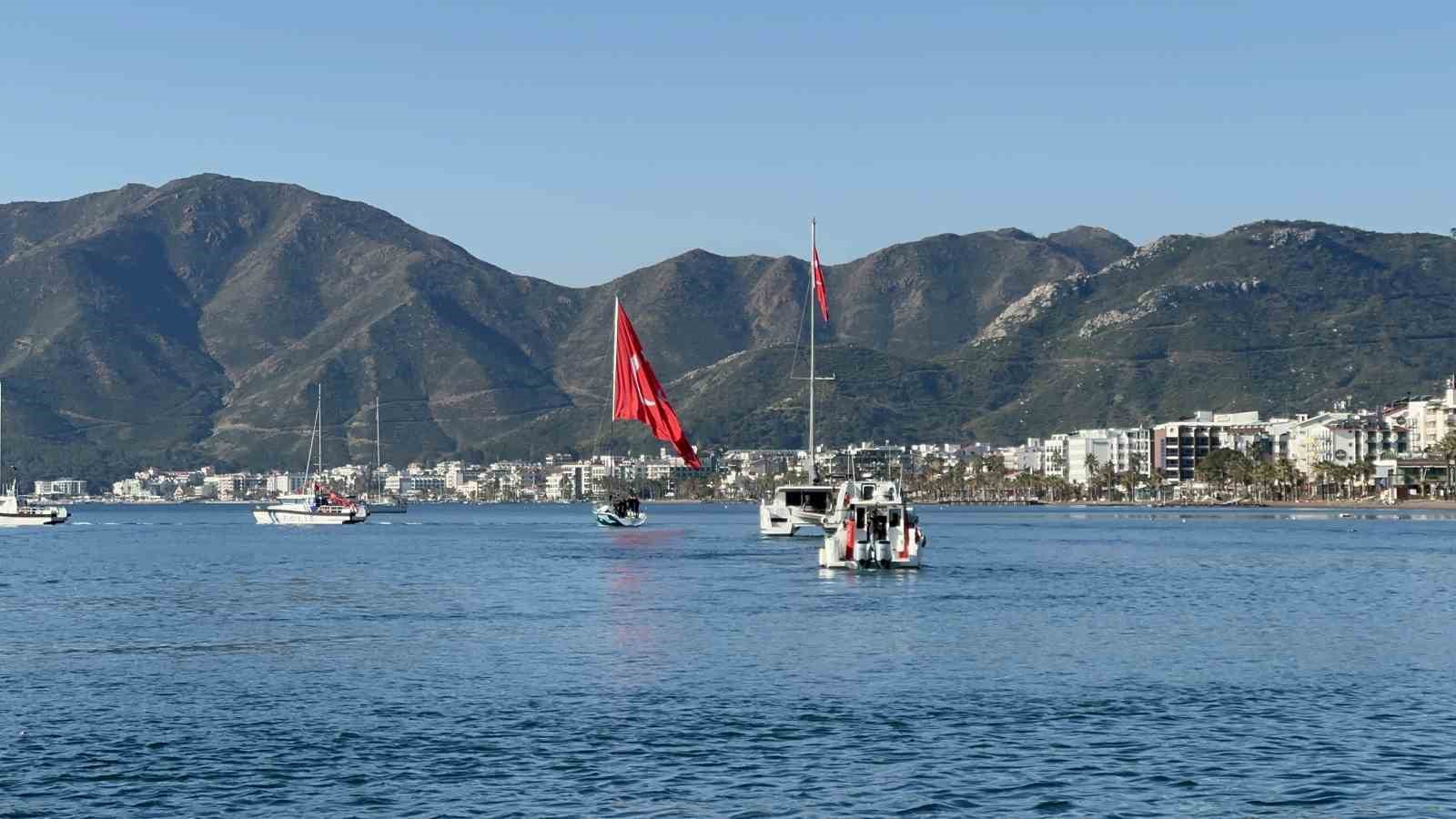 Atatürk’ün Marmaris’e gelişinin 91. yıl dönümü törenlerle anıldı

