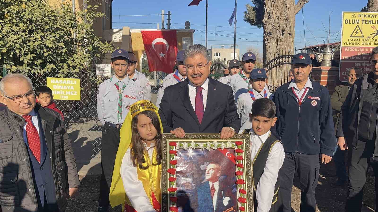 Atatürk’ün Osmaniye’ye gelişinin 101’inci yıl dönümü kutlandı
