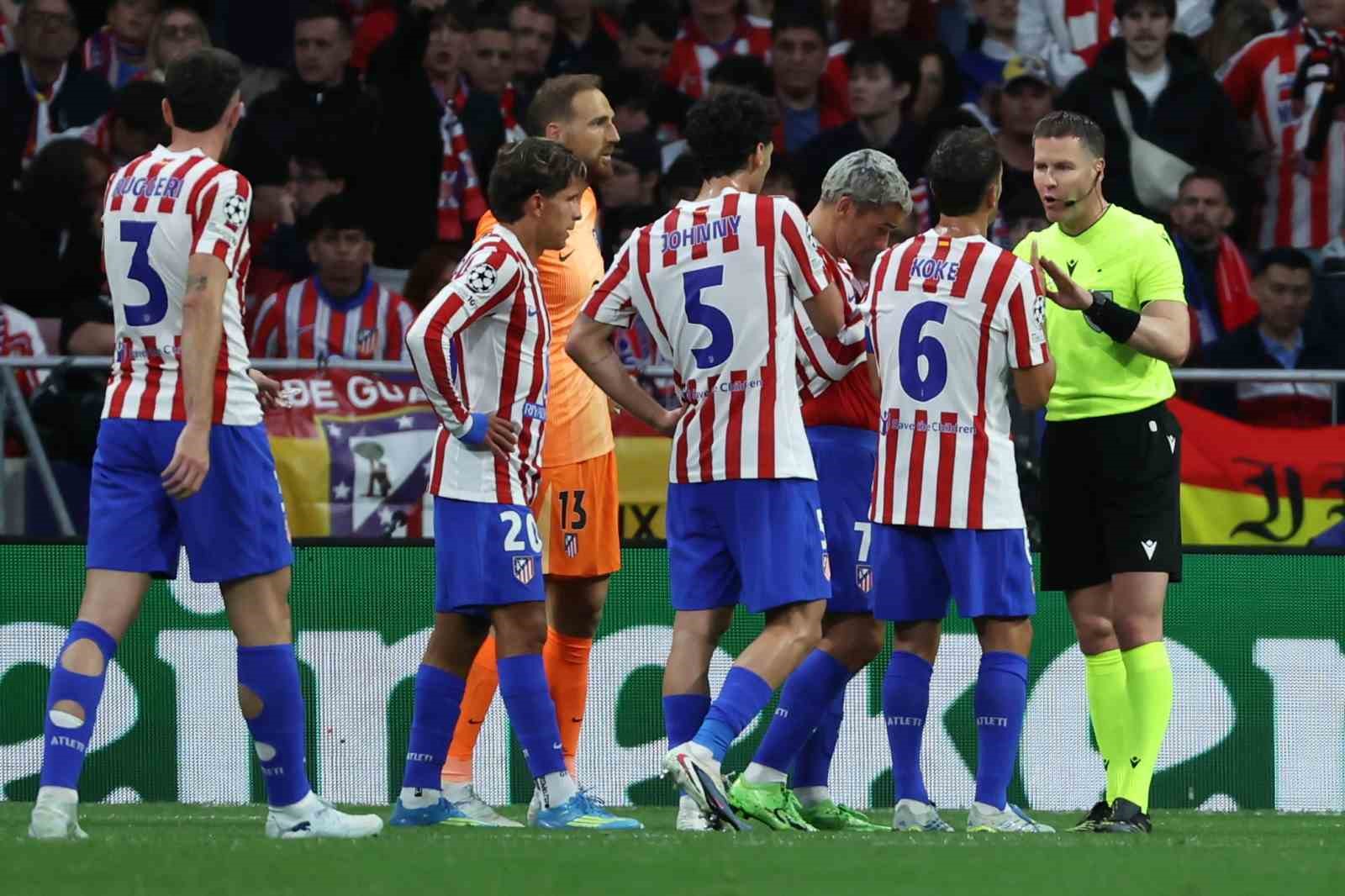 Atletico Madrid - Arsenal maçında kazanan yok
