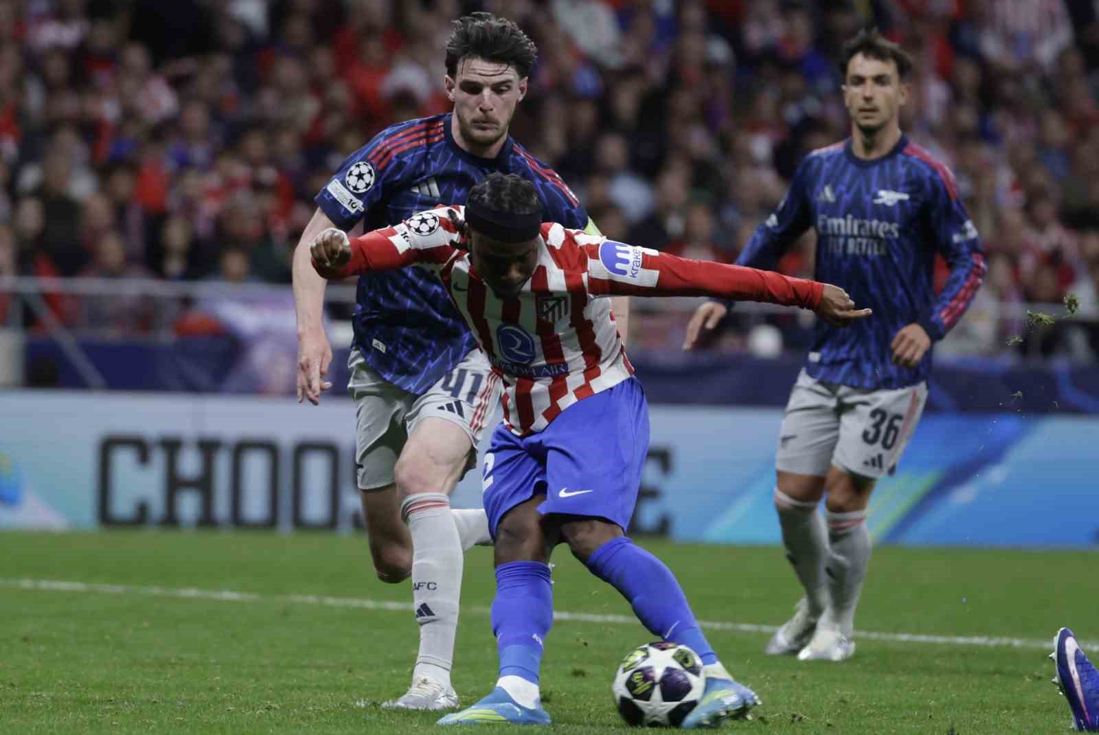 Atletico Madrid - Arsenal maçında kazanan yok
