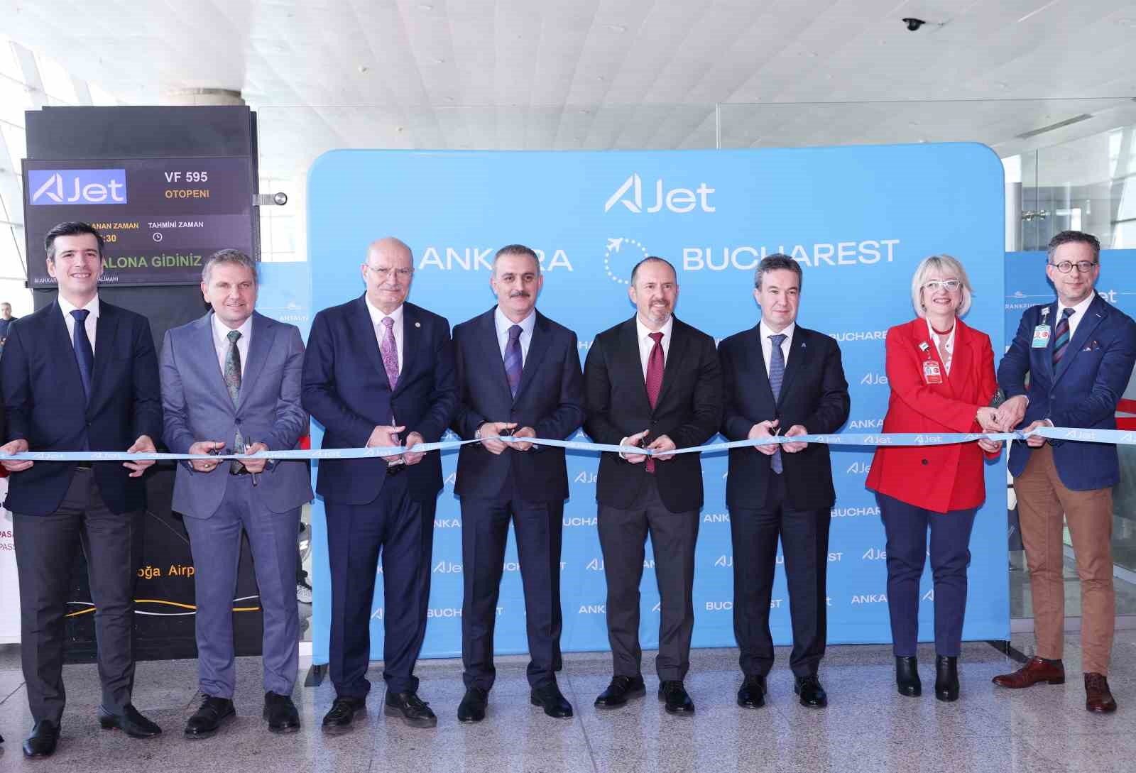 ATO Başkanı Baran: "(Ankara’dan Bükreş’e direkt uçuş) Bu yeni hatla birlikte Ankara Esenboğa’dan 28 ülkeye direkt ulaşabiliyoruz"
