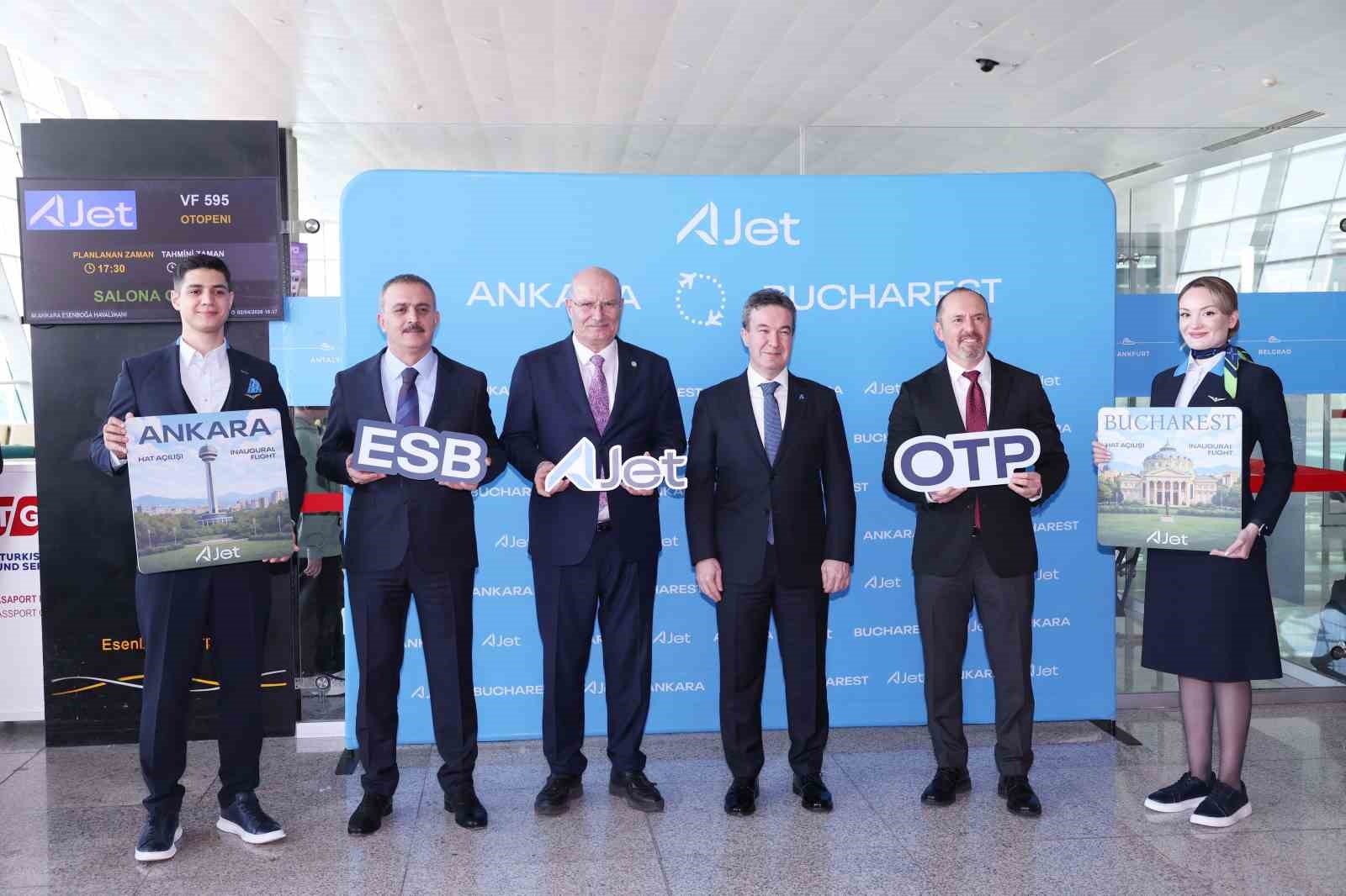 ATO Başkanı Baran: "(Ankara’dan Bükreş’e direkt uçuş) Bu yeni hatla birlikte Ankara Esenboğa’dan 28 ülkeye direkt ulaşabiliyoruz"

