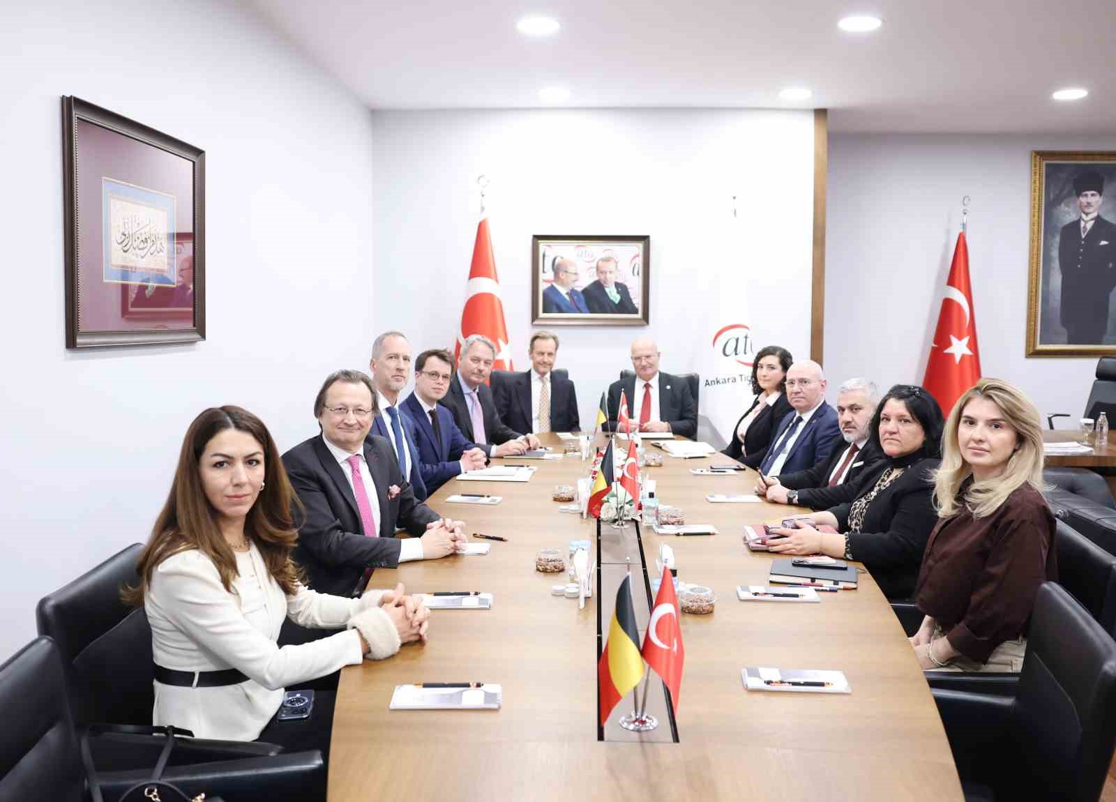ATO Başkanı Baran: "Belçika, Türkiye’nin en fazla ihracat yaptığı ülkeler arasında 15’inci sırada"
