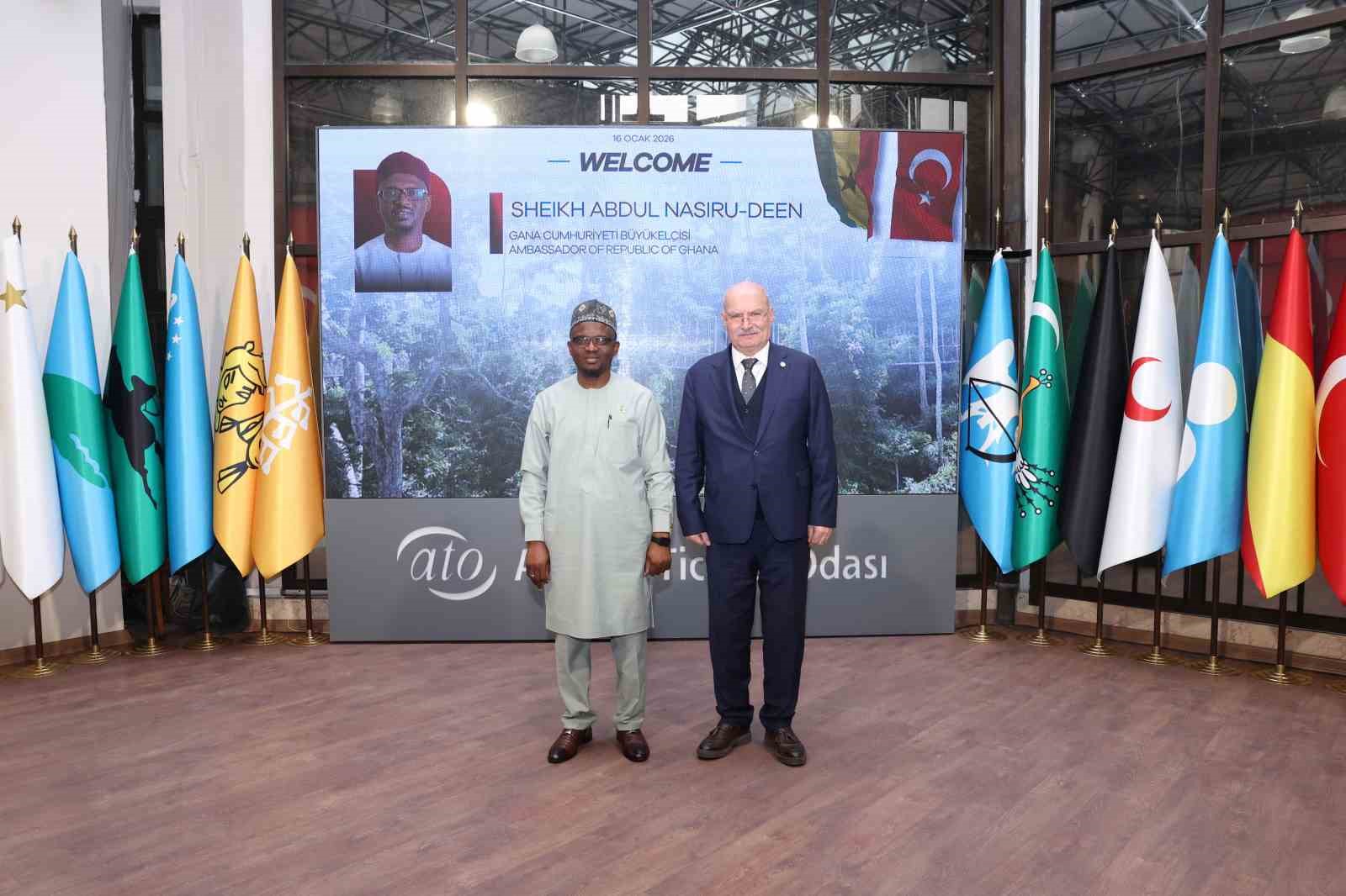 ATO Başkanı Baran: "Gana ile ticaretimizi kısa sürede 1 milyar dolar seviyesine taşıyabileceğimize inanıyorum"
