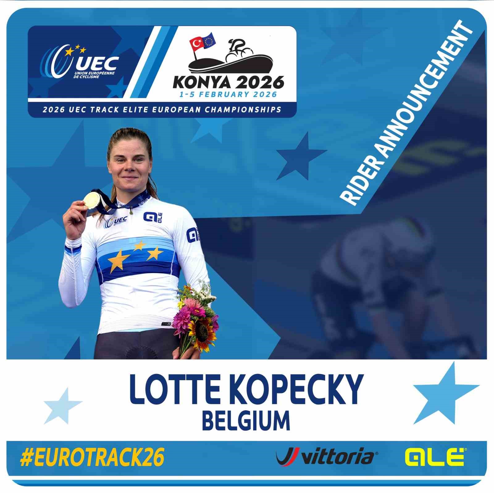 Avrupa pist bisikletinin yıldızları Konya’da buluşuyor
