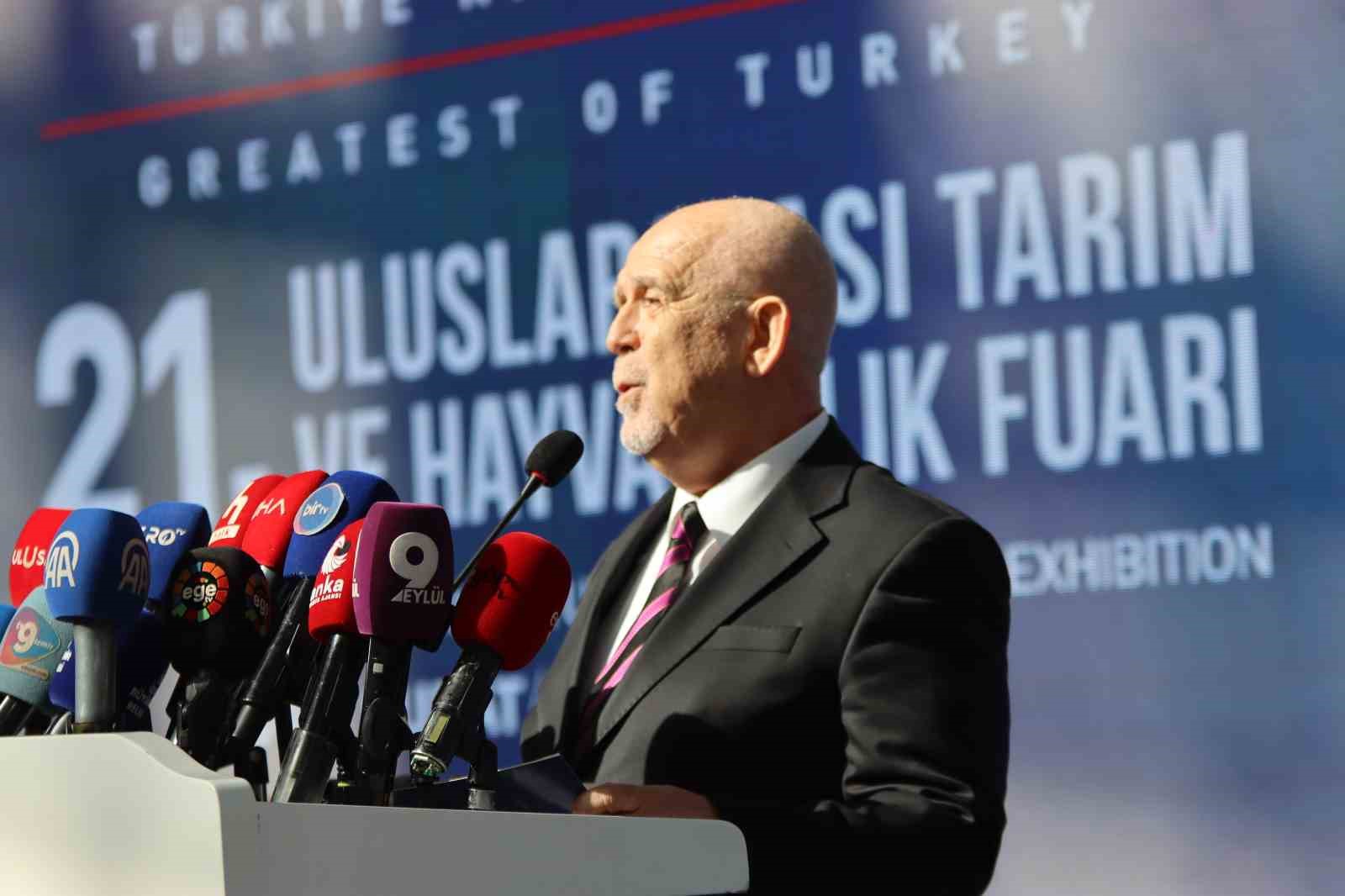 Avrupa’nın dev tarım fuarı Agroexpo İzmir’de kapılarını açtı
Avrupa’nın dev tarım fuarı Agroexpo İzmir’de kapılarını açtı