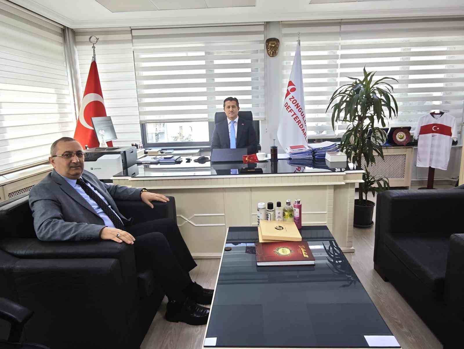 Aydemir’den Defterdar Serdar’a ziyaret
