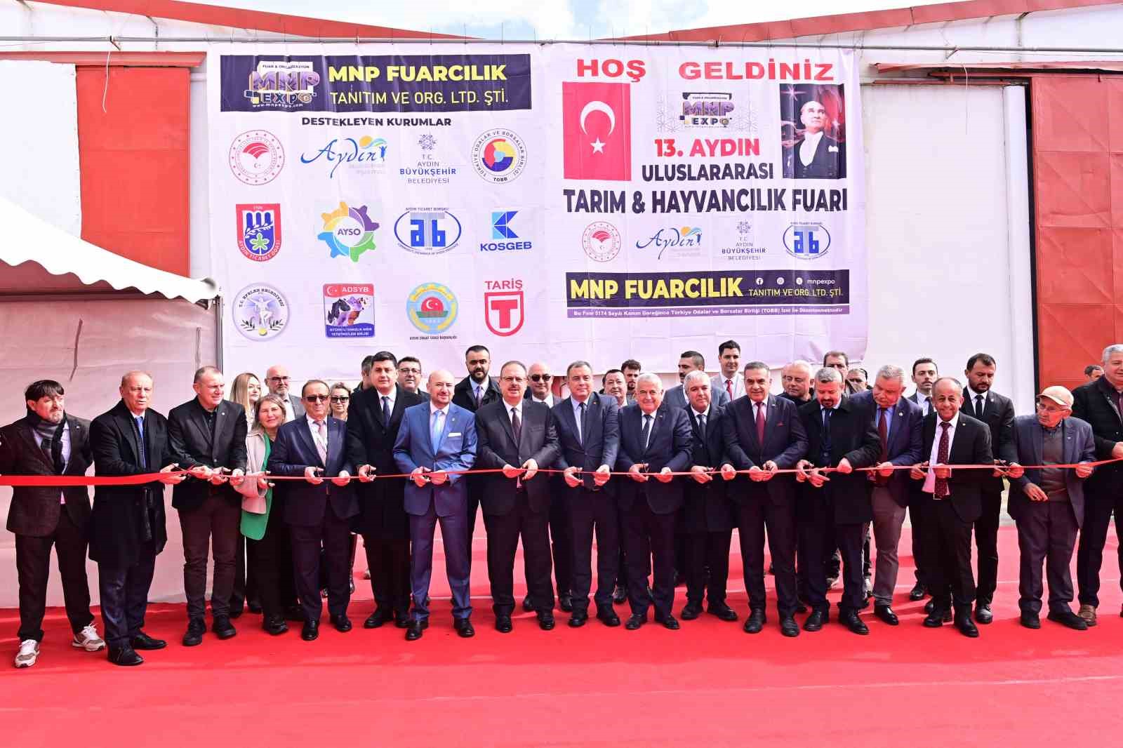 Aydın 13. Tarım Fuarı kapılarını açtı
