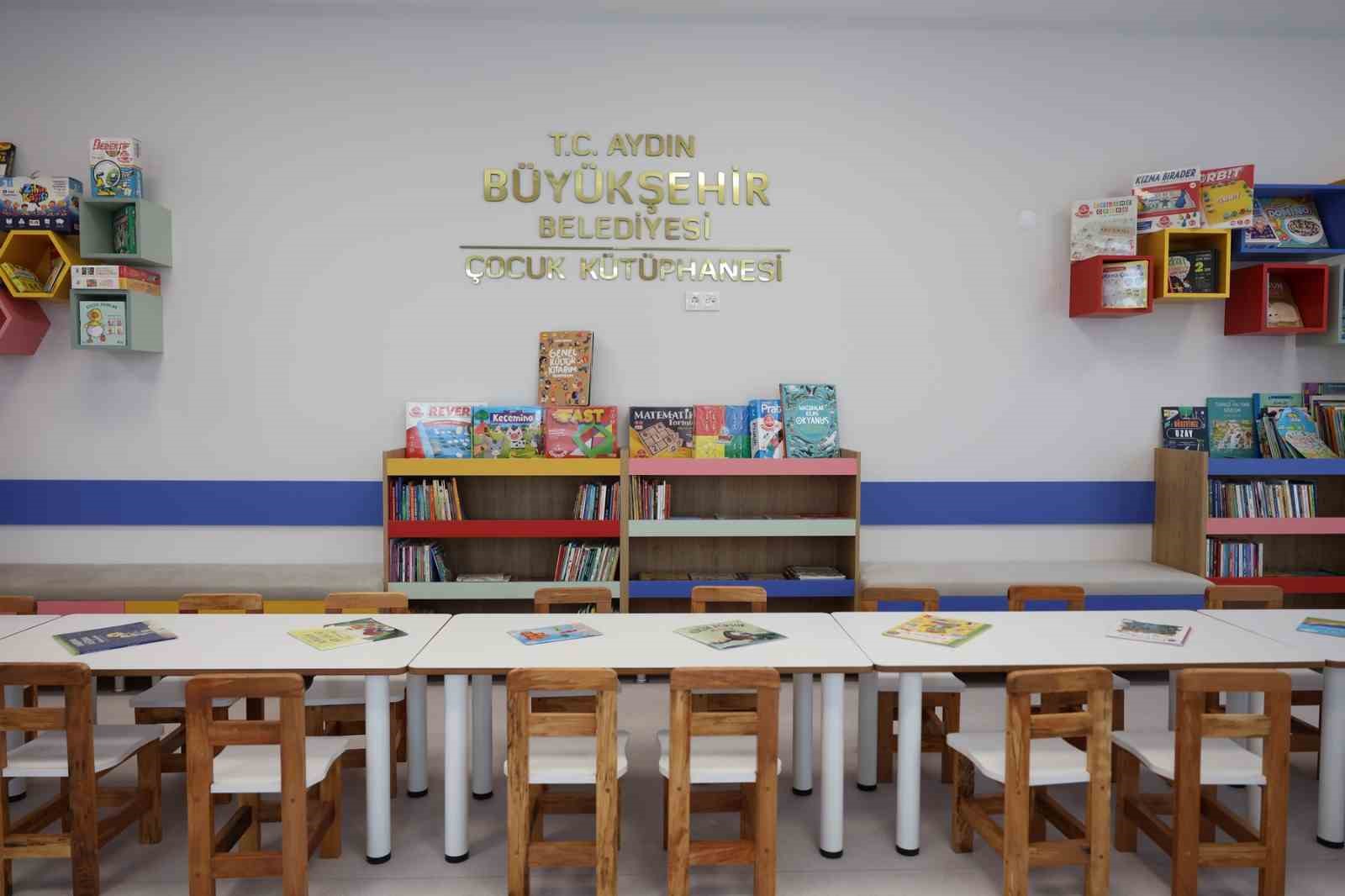 Aydın Büyükşehir Belediyesi’nden Aydın Şehir Hastanesi’ne Çocuk Kütüphanesi
