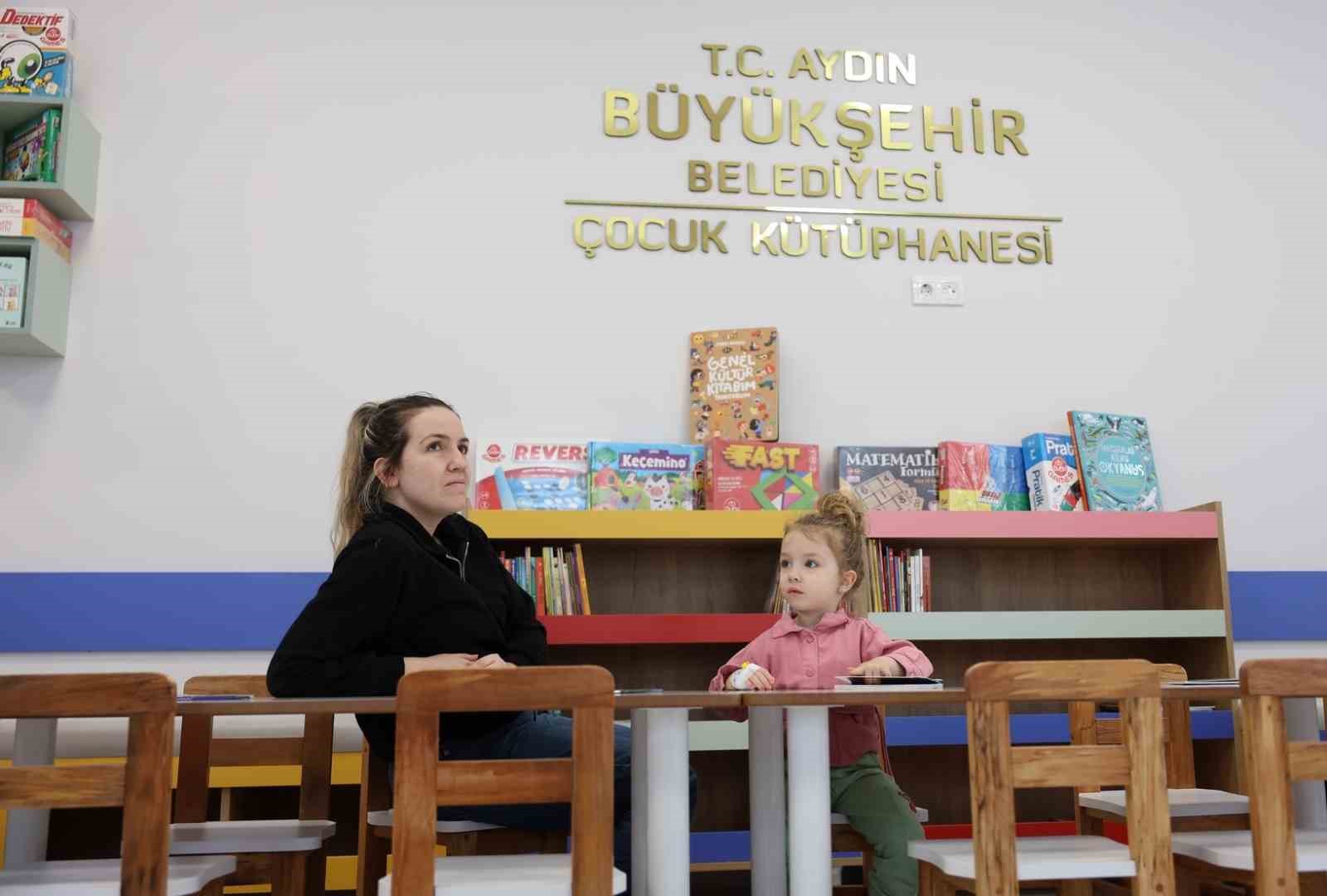 Aydın Büyükşehir Belediyesi’nden Aydın Şehir Hastanesi’ne Çocuk Kütüphanesi
