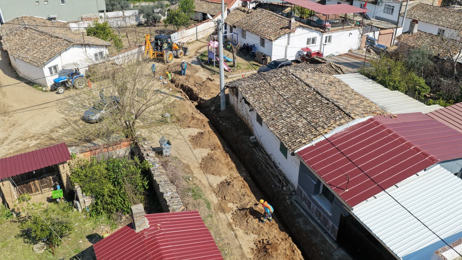 Aydın Büyükşehir Belediyesi’nden Köşk’te altyapı yatırımı
