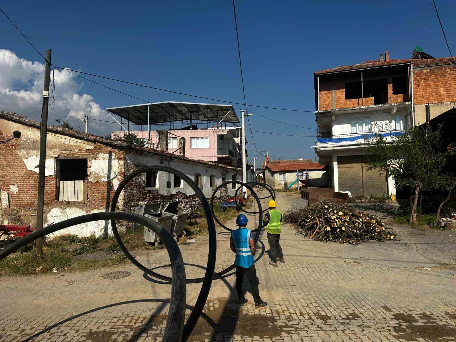 Aydın Büyükşehir Belediyesi’nden Köşk’te altyapı yatırımı

