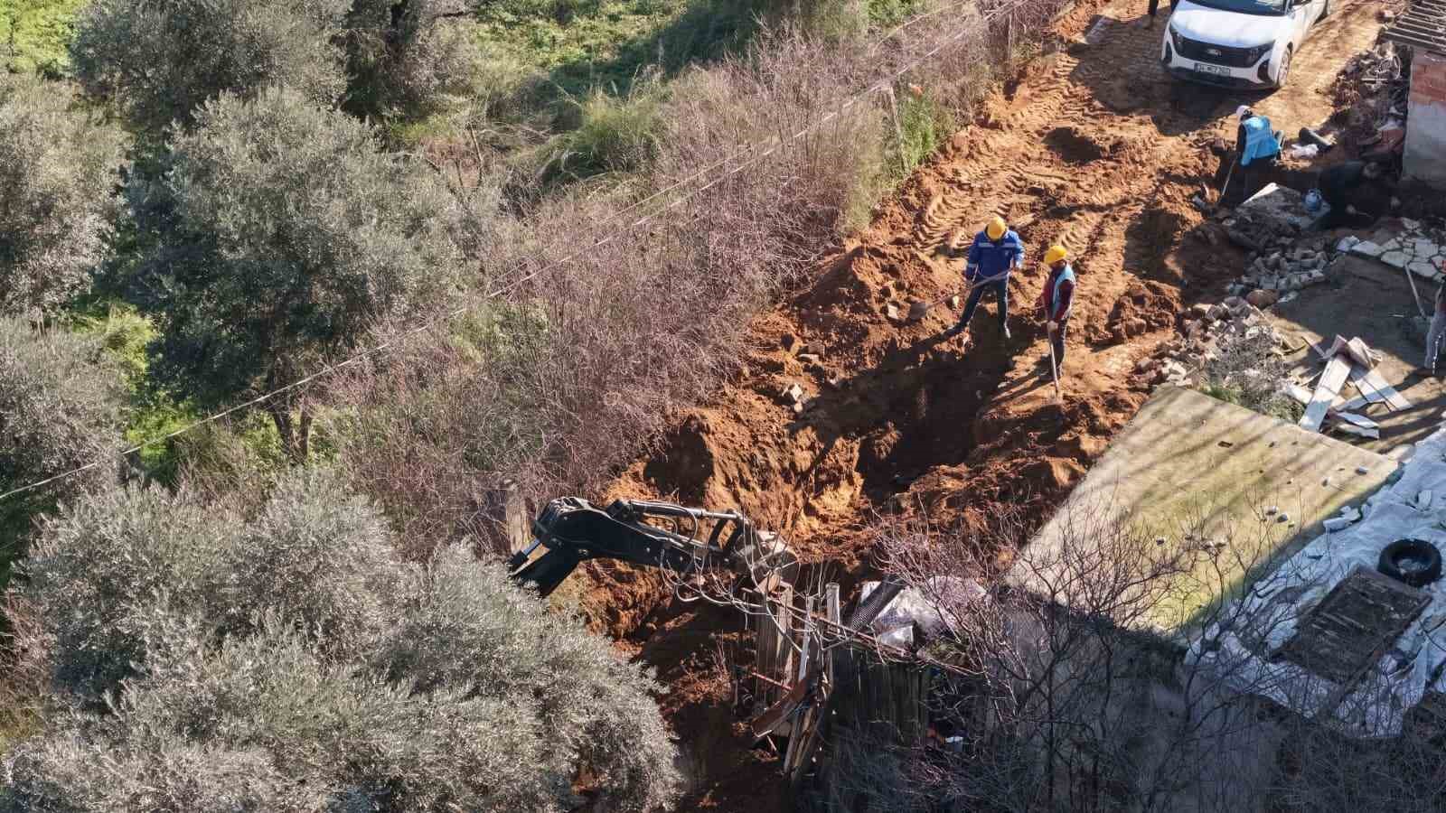 Aydın Büyükşehir Belediyesi’nden Nazilli’ye altyapı yatırımı
