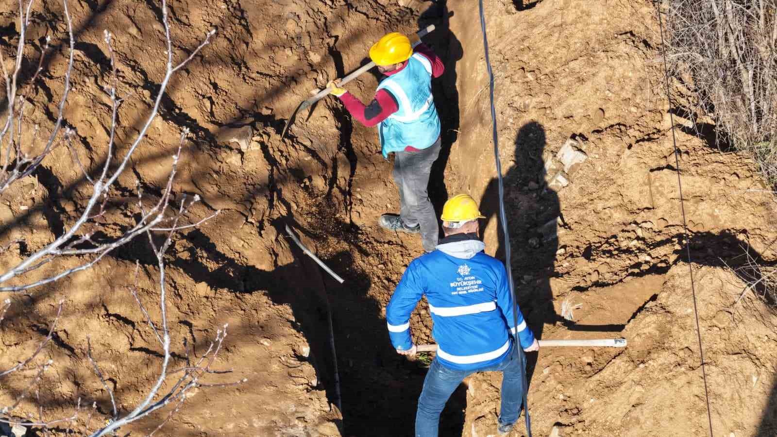 Aydın Büyükşehir Belediyesi’nden Nazilli’ye altyapı yatırımı
