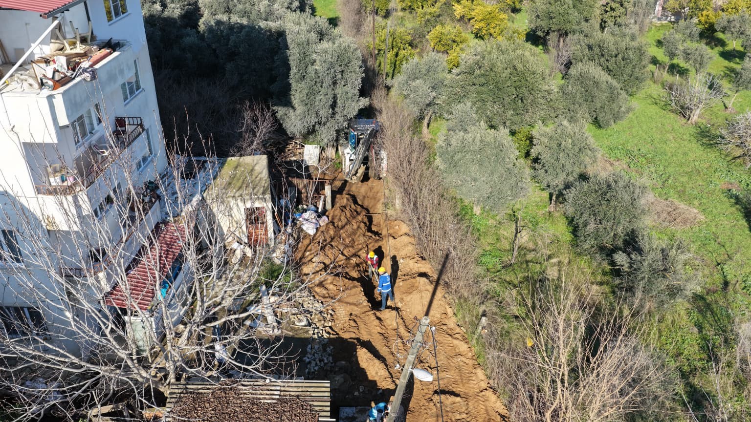 Aydın Büyükşehir Belediyesi’nden Nazilli’ye altyapı yatırımı
