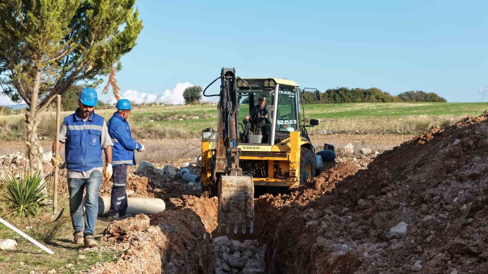 Aydın Büyükşehir Belediyesi’nin Didim’de altyapı çalışmaları sürüyor
