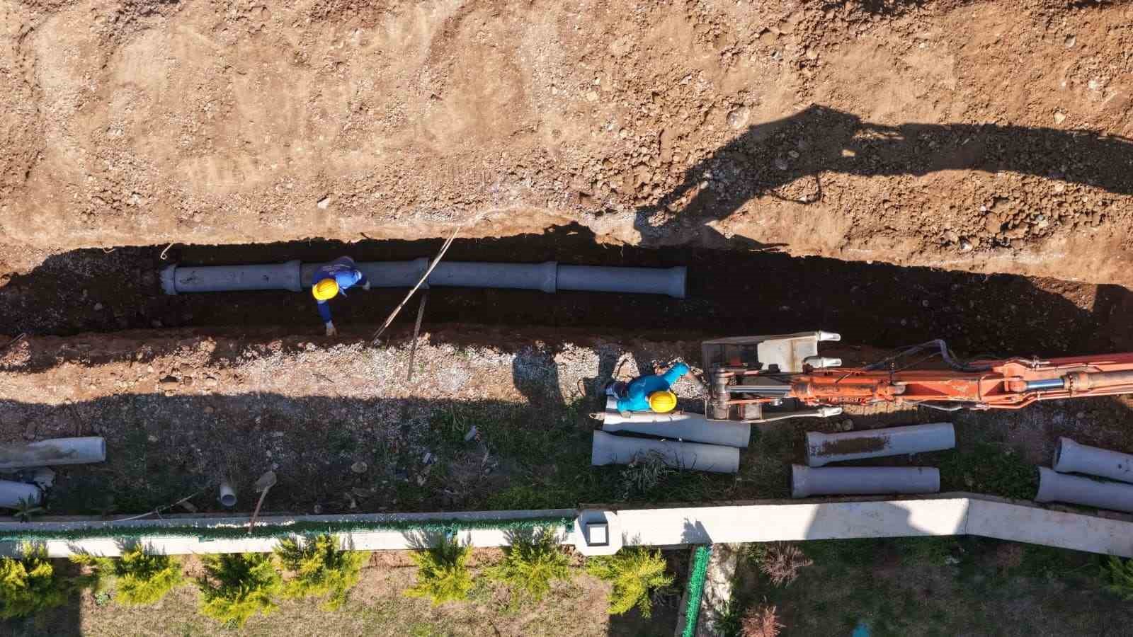 Aydın Büyükşehir’den Davutlar’da altyapı yatırımı
