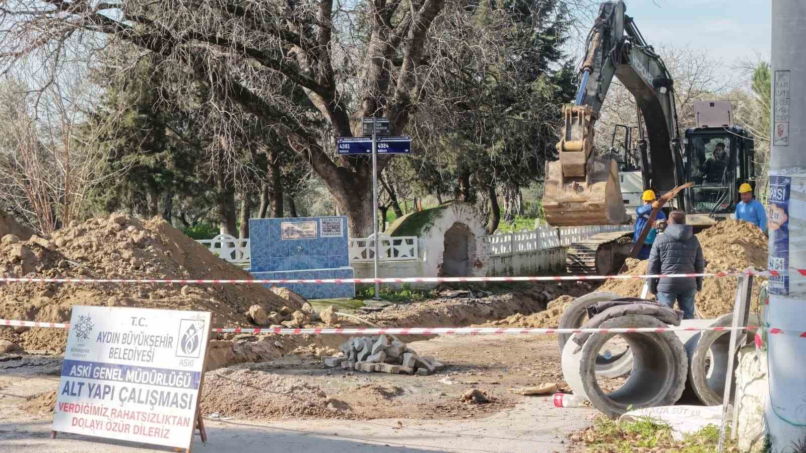 Aydın Büyükşehir’den İncirliova’ya altyapı yatırımı
