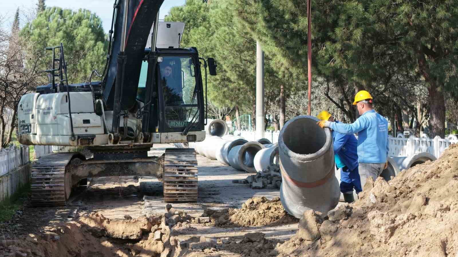 Aydın Büyükşehir’den İncirliova’ya altyapı yatırımı

