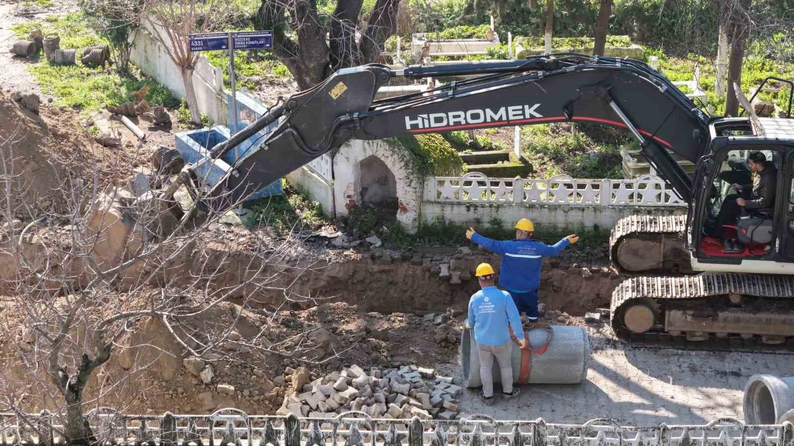 Aydın Büyükşehir’den İncirliova’ya altyapı yatırımı
